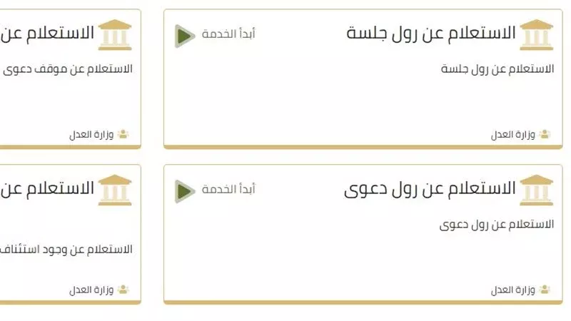 الاستعلام عن قضية