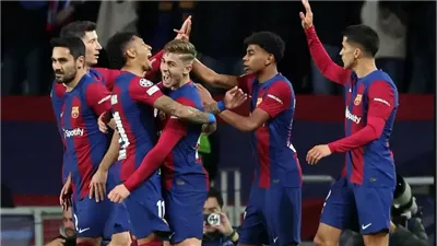 برشلونة يهاجم موناكو بـ رافيينا وليفاندوفسكي بدوري أبطال أوروبا 