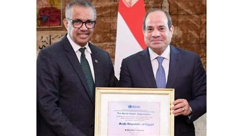 الرئيس السيسي يستقبل
