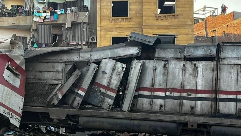 حادث قطار الزقازيق