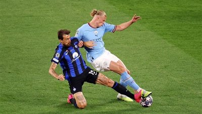 التشكيل الرسمي لقمة مانشستر سيتي وإنتر ميلان بدوري أبطال أوروبا 