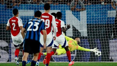 التعادل السلبي ينهي مباراة أرسنال وأتالانتا بدوري أبطال أوروبا 