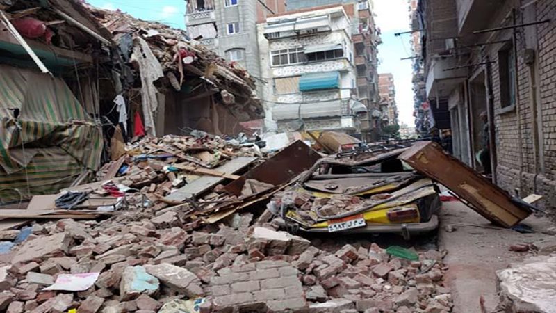حادث عقار الورديان
