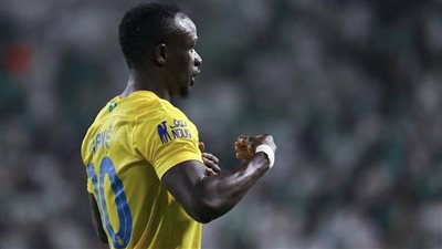 بهدف ساديو ماني.. النصر ينهي الشوط الأول متقدمًا على الريان بأبطال آسيا