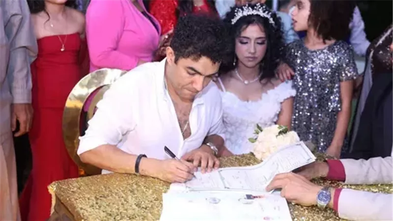 حفل زفاف فاطمة عادل