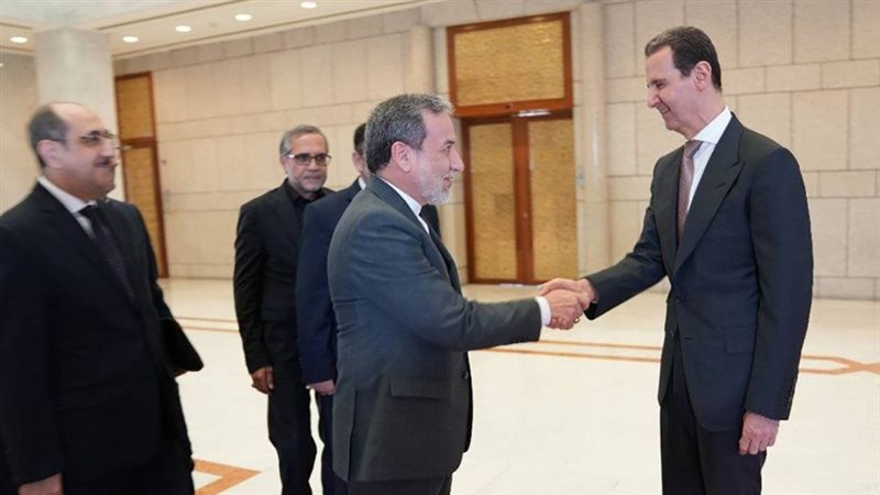 بشار الأسد ووزير