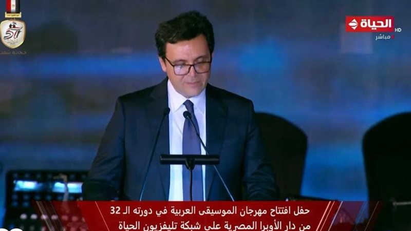 وزير الثقافة بمهرجان