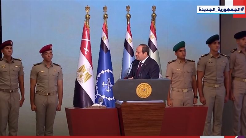 الرئيس السيسي خلال