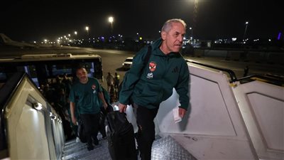 بعثة الأهلي تغادر مطار القاهرة متجهة إلى الإمارات لخوض بطولة السوبر المصري