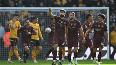 التعادل الإيجابي يسيطر على الشوط الأول من مباراة مانشستر سيتي ووالفرهامبتون بالبريميرليج