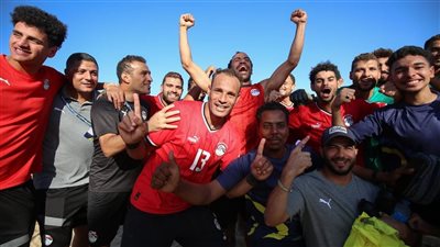 منتخب الشاطئية يصعد إلى نصف نهائي كأس الأمم الإفريقية  