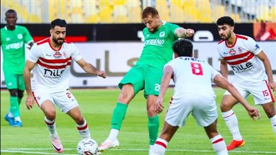 المصري يتقدم على الزمالك بالشوط الأول من الدوري المصري الممتاز