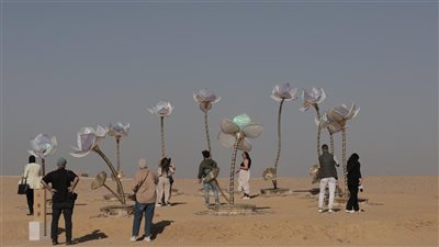 الأبد هو الآن 2024.. معرض بجوار أهرامات الجيزة يدمج الماضي بالحاضر