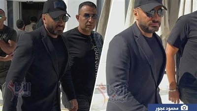  جنازة والدة أحمد عصام.. تامر حسني وأحمد الشامي أبرز الحاضرين بمسجد الشرطة