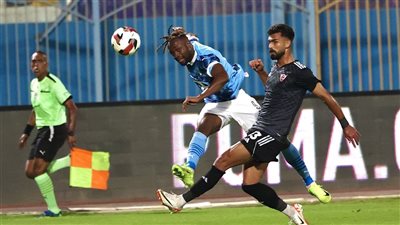 بهدف لكل فريق نهاية شوط المباراة الأول بين بيراميدز وبتروجيت بالدوري العام