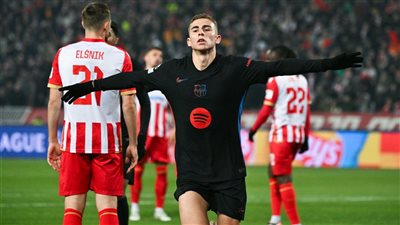 برشلونة يحقق انتصار كبير على النجم الأحمر بخماسية بدوري أبطال أوروبا