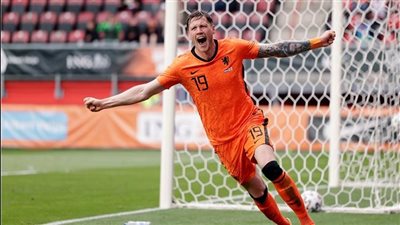 بهدفين.. منتخب هولندا يتقدم على المجر بالشوط الأول بدوري الأمم الأوروبية