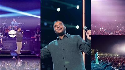 بحضور 30 ألف طالب.. رامي صبري يشعل حفلًا غنائيًا ضخمًا بالمنصورة |صور