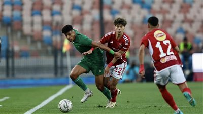 نهاية الشوط الأول من مباراة الأهلي والاتحاد السكندري بالتعادل السلبي بدوري نايل