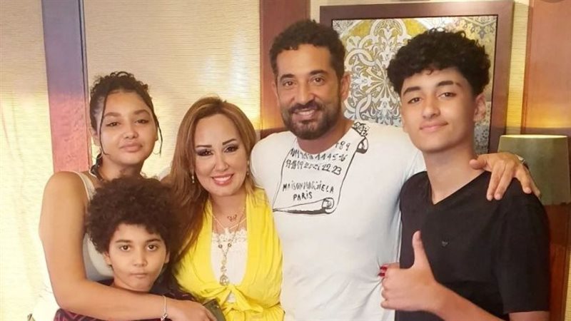 عمرو سعد وأبنائه