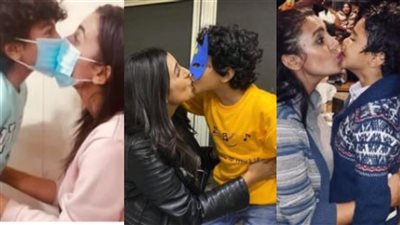 هاجر الشرنوبي تهاجم منتقدي تقبيل نجلها في عيد ميلاده.. ما القصة؟