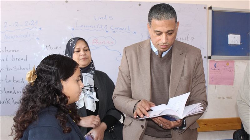 جولة مدير تعليم الجيزة