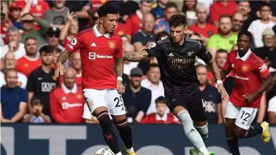 موعد مباراة مانشستر يونايتد وأرسنال بالدوري الإنجليزي الممتاز والقنوات الناقلة 