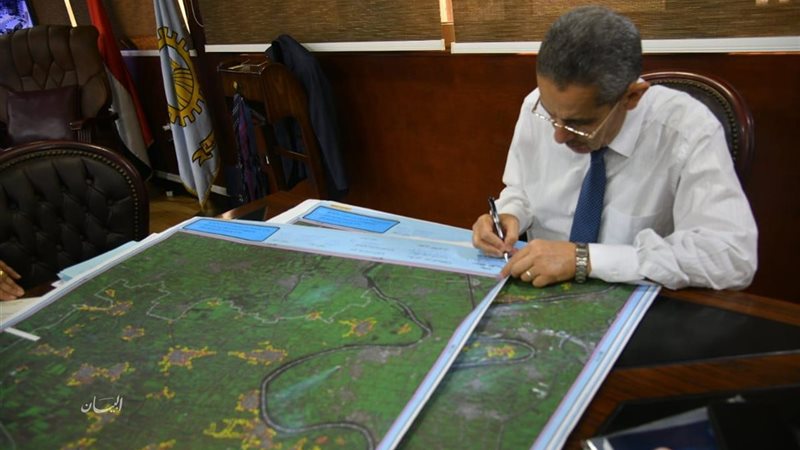 خريطة الحيز العمراني