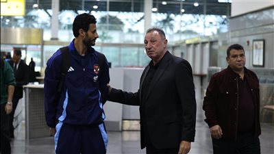 بعثة الأهلي تغادر مطار القاهرة متجهة إلى قطر للمشاركة في بطولة الإنتركونتيننتال (صور)