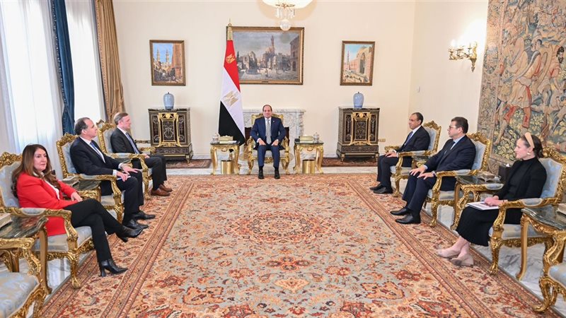 لقاء الرئيس السيسي
