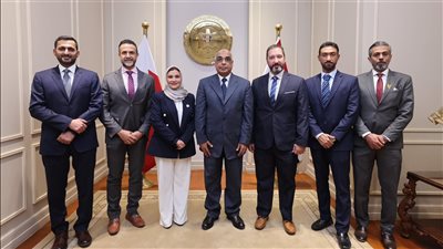 وزير العدل يستقبل رئيس مفوضية حقوق السجناء بالبحرين للتعاون في حقوق الإنسان