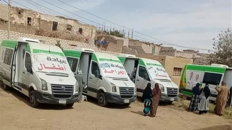 قوافل «حياة كريمة»