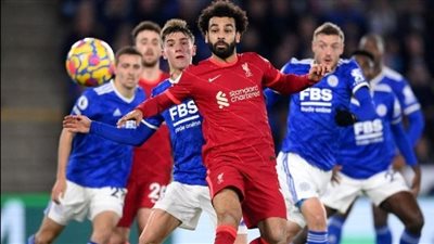 التعادل الإيجابي يحسم نتيجة شوط المباراة الأول بين ليفربول وليستر سيتي