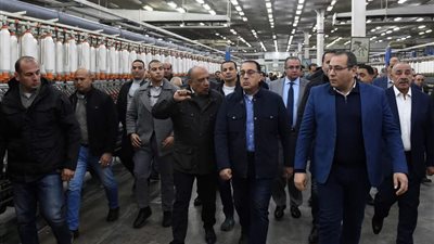 رئيس الوزراء يتفقد اليوم مصانع شركة مصر للغزل والنسيج في المحلة الكبرى