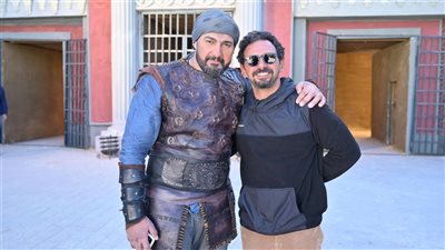 ياسر جلال يعرب عن سعادته لانتهاء تصوير جودر 2 (صور)