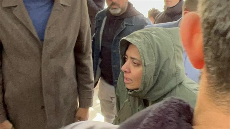 عزاء زوج نشوى مصطفى