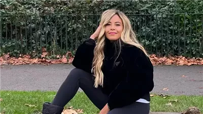  هدى الناظر زوجة مصطفى شعبان تخطف الأنظار في احتفالات رأس السنة 