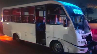 حادث طريق مصر الإسكندرية الصحراوي .. إصابة 18 شخصًا إثر انقلاب سيارة