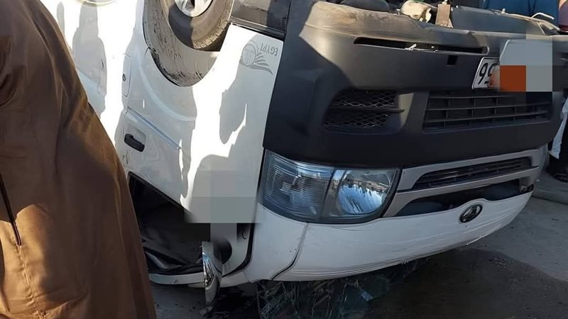حادث طريق سبين الكوم