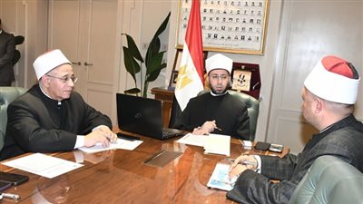  لمتابعة الانضباط الإداري والدعوي.. الأزهري يلتقي مدير مديرية أوقاف الشرقية
