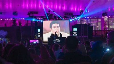  حفل ديسكو مصر .. أغنية الناس الرايقة لـ عدوية تشعل المسرح