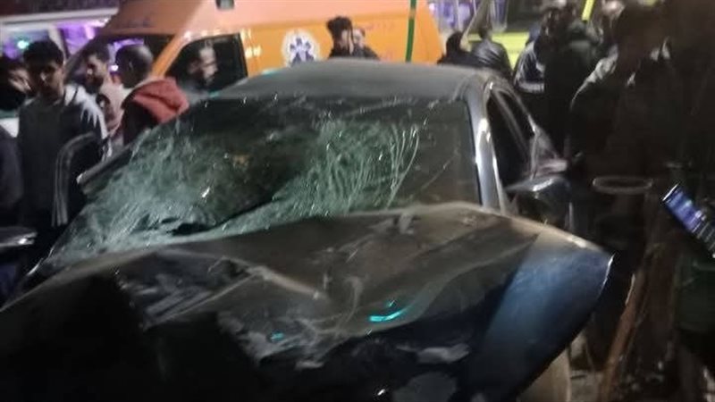 حادث شبين الكوم اليوم