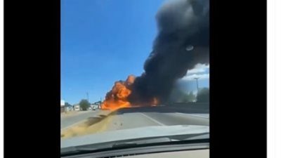 حقيقة سقوط طائرة اطفاء أثناء مواجهة حرائق كاليفورنيا