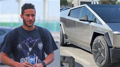سياره رمضان صبحي .. يثير الجدل بتسلا CyberTruck الأغلى في العالم؟