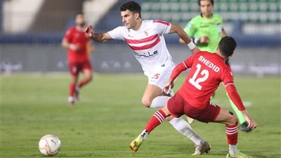 الزمالك يضرب حرس الحدود بثلاثية في الشوط الأول بالدوري المصري