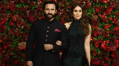 سيف علي خان وكارينا كابور.. نجمة بوليود تطمئن الجمهور على حالته بعد الحادث