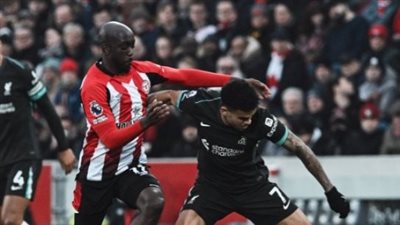 التعادل السلبي يسيطر على الشوط الأول من مباراة ليفربول وبرينتفورد بالدوري الإنجليزي