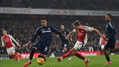 شاهد أهداف مباراة أرسنال وأستون فيلا بالدوري الإنجليزي.. التعادل الإيجابي يحسم اللقاء