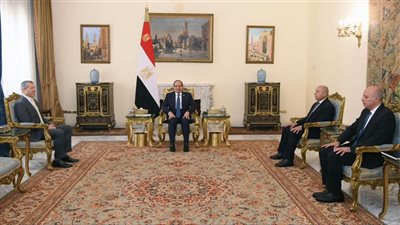 الرئيس السيسي يبحث تعزيز التعاون في مجالات النقل البحري والطاقة المتجددة