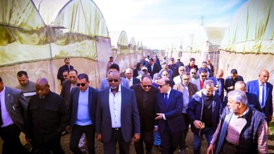 وزير الزراعة النيجيري يتفقد المشروعات والبرامج البحثية في محافظتي كفر الشيخ والغربية